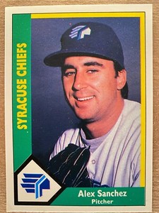 1990 CMC #1 Alex Sanchez Syracuse Chiefs