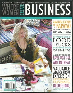WHERE WOMEN CREATE BUSINESS MAGAZINE,      SUMMER, 2013  VOLUME,01   ISSUE, 02 - Picture 1 of 1