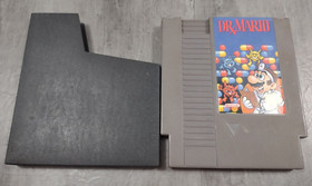 Dr. Mario (Nintendo Entertainment System 1990, NES) Game/Slip Case