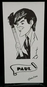 THE BEATLES ©1964 Matthews Rotary Press Gordon Currie 4 Art Card Set (Rare) MINT - Picture 1 of 4