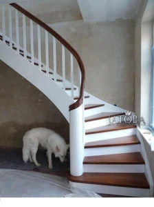 Treppen Treppe Holzteppen Buche Eiche mit aufmass aus Polen in jeder PLZ F30 - Bild 1 von 5