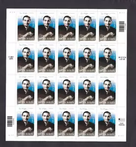 US Scott# 3669 2002 37c Booklet Pane of 20 Irving Berlin V1111 UL MNH VF - Picture 1 of 2