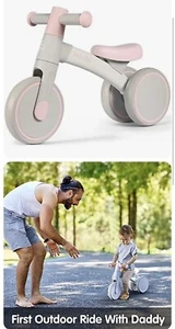 LOL-FUN Baby Balance First Bike 1 Year Old Toys for Baby Girl Boy Toddlers New - Picture 1 of 6