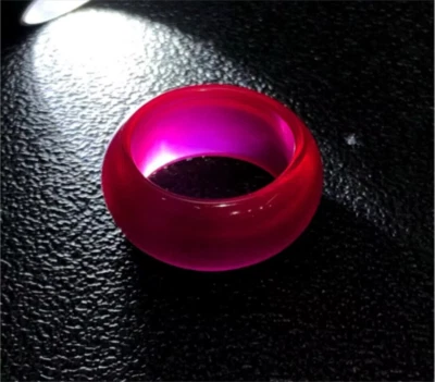 AAAA+ Top quality Pigeon Blood Red Ruby Ring Lab Created High Hardness Ruby 1pcs - Image 1 of 4