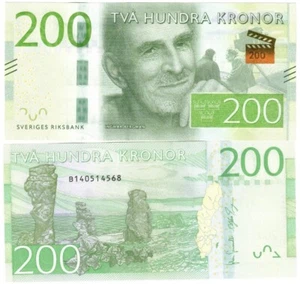 Sweden 200 Kronor 2015 UNC "Gernandt/Ingves" - Picture 1 of 1