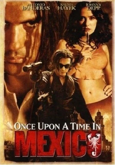 ONCE UPON A TIME IN MEXICO [DVD,2003] Antonio Banderas Salma Hayek Johnny Depp - Image 1 of 1