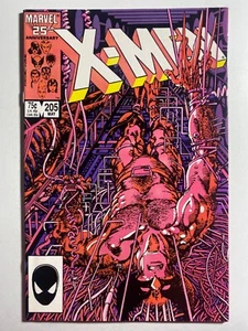 Marvel Comics X-Men #205 (1986) casi nuevo/como nuevo cómic - Imagen 1 de 1