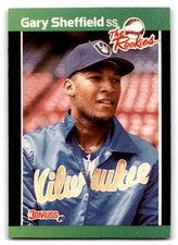 1989 Donruss The Rookies #1 Gary Sheffield
