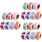  21 Rolls Size Stickers for Clothing Size Sticker Shirt Size Stickers Clothing