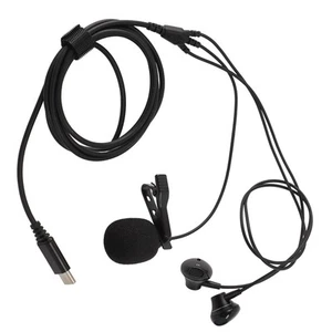USB C Earphones Wired Ear Buds Type C Noise Reduction Headphone With Mic For FY - Zdjęcie 1 z 24