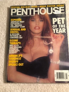 4312    PENTHOUSE MAGAZINE  January 1996  Pet of the Year - Bild 1 von 2