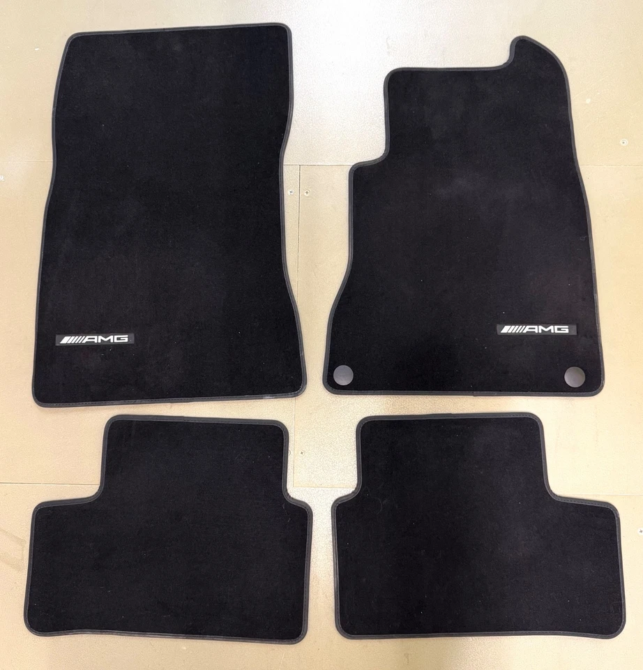 MERCEDES A B CLASS AMG FLOOR MATS W177 W247 CARPET MAT SET 2018-2024 GENUINE - Image 1 of 3