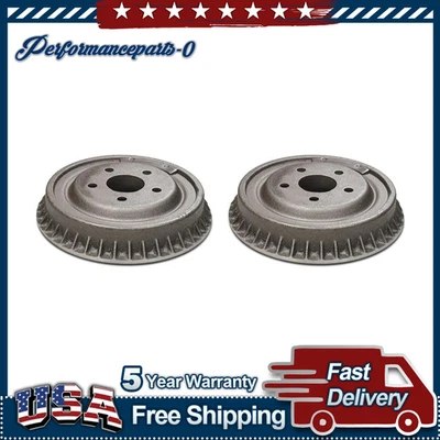 C-Tek 2x Rear Brake Drum for Dodge Dart 1965 1966 1967 1968 1969 1970 1971 1972 - Image 1 of 3