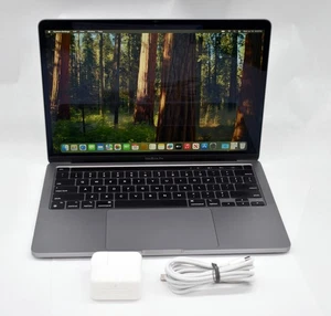 Apple MacBook Pro A2338 MYD82LL/A Laptop 13.3 Touchbar M1 8GB Ram 256GB SSD 2020 - Afbeelding 1 van 9