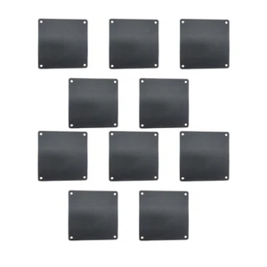 10 Pcs Filet Anti-poussière Filtre De Ventilateur D'ordinateur Magnétique - Photo 1/12