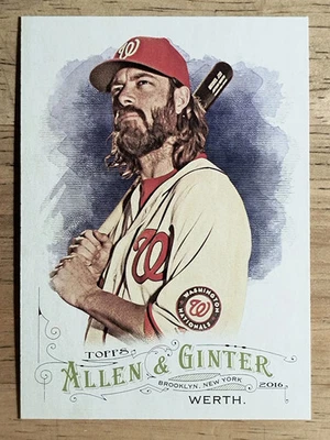 2016 Topps Allen and Ginter #35 Jayson Werth - Image 1 of 2