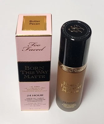 Too Faced Butter Pecan Born This Way Matte 24 Hour Foundation Full Size  - Image 1 of 2