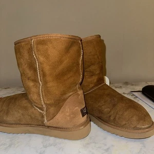 Botas de nieve UGG para mujer marrón punta redonda a mitad de la pantorrilla talla 10 - Imagen 1 de 5
