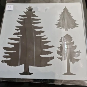 Tree Stencils 20 x 20 cms.   (D) - Bild 1 von 1