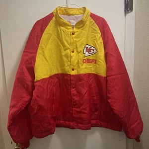 Kansas City Chiefs Vintage Owens Corning Fiberglas Tag By Swingster Jacke 2XL - Bild 1 von 10