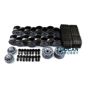 HengLong 1/16 RC Tank German Tiger I Full Set of Plastic Road Wheel 3818 Tracks - Picture 1 of 1
