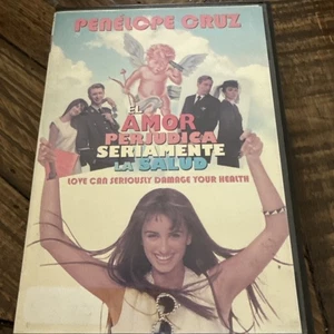 El Amor Perjudica Seriamente La Salud (DVD, 1996) Penélope Cruz - Bild 1 von 2
