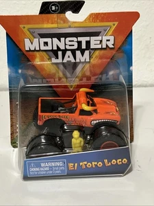 Neu 2021 Spin Master Monster Jam El Toro Lok Crazy Creatures mit gelbem Fahrer - Bild 1 von 12