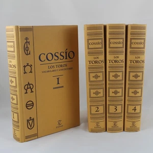 Enciclopedia COSSIO Los Toros 4 Tomos Año 2007 Espasa Calpe España Tauromaquia - Bild 1 von 7
