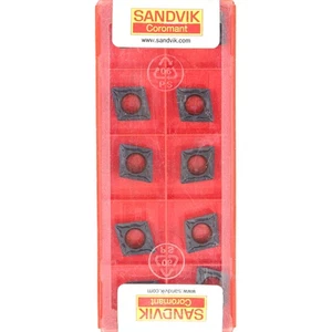 10 SANDVIK CCMT 09T308-UM - Grade 4225 CNC Drehmaschine beschichtete Hartmetall Wendeplatten - Bild 1 von 9