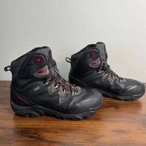Merrell Thermo Rogue 2 Mid Botas Impermeables Hombre’s 12 Negro Rojo Agarre Vibram - Imagen 1 de 7