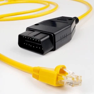 Ethernet to OBD Interface Cable E-SYS IcoM Coding F-series for BMW ENET cable - Picture 1 of 12
