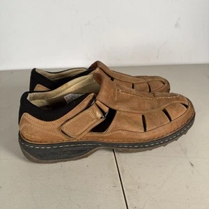 Timberland Men's Sz 13 Leather Altamont Smart Comfort Fisherman Sandals - Picture 1 of 6