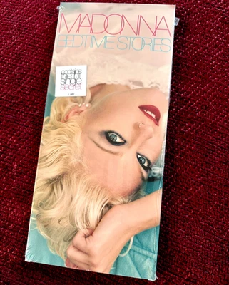 MADONNA BEDTIME STORIES SEALED LONGBOX CD PROMO HYPE STICKER SECRET TAKE A BOW - Bild 1 von 4