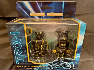 Figuras de acción Tron Legacy Disney Kubrick Bearbrick Medicom Clu Lightcycle ares Foto 1 de 4