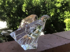 Steuben Art Glass Eagle Crystal Design by Donald Pollard 5” - Picture 1 of 17