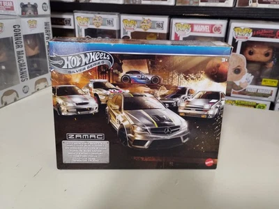 Hot Wheels 2025 Silver Series ZAMAC Themed Multipack 6 Pack Honda BMW Ford 1/64 - Image 1 of 4