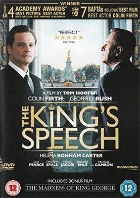 The King's Speech / The Madness of King George [DVD] - DVD  GKVG The Cheap Fast - Image 1 of 2