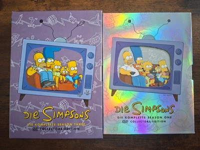 Die Simpsons - Die komplette Season Three und One - Staffel 3 und 1 (8 DVDs) - Bild 1 von 2