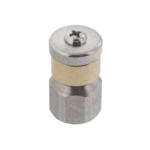 Erie Tools Rotating 1/4" Sewer Jetter Nozzle for Drain Cleaning 3.5 Orifice - Picture 1 of 3