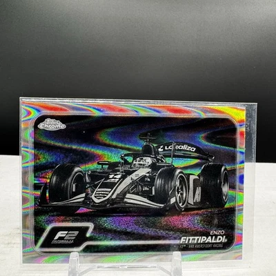 2024 Topps Chrome Formula 1 Enzo Fittipaldi Raywave Car Card #111 - Image 1 of 2