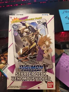 Digimon Starterdeck 06: giftig violett (ST-6) VERSIEGELT - Bild 1 von 1