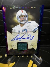 2022 Dan Marino Leaf In The Game Used Jersey (Game Worn) Auto #GUA-DM1 1/6