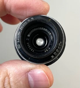 Goerz Hypar 15mm F2.7 C Mount Lens Bolex 16mm Cine Movie Camera Hugo Meyer - Picture 1 of 14