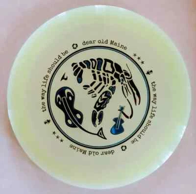 Funn & Frolic x Gateway MUSICAL MAINE Assassin Superglow 176gm Golf Disc Driver - Image 1 of 3