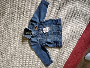 The Incredibles DASH Disney Store Jean Denim Kids Jacket Size XS - Picture 1 of 9