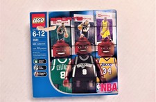 NBA Lego 3561 Antoine Walker, Tony Parker, Shaquille O'Neal. COLLECTORS - NEW