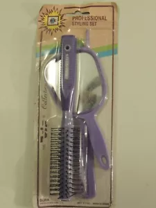 Professional Styling Set by Dura-Kleen: Brush, Comb and Mirror - Picture 1 of 1
