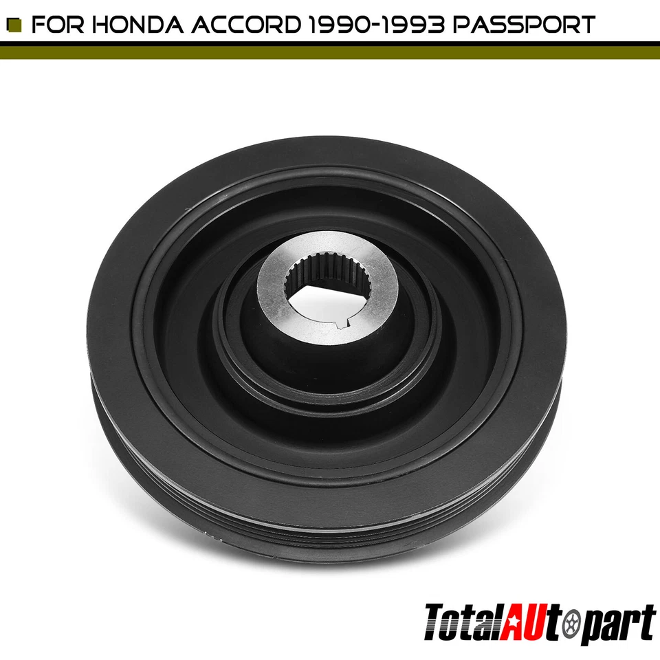 1x Harmonic Balancer for Honda Accord 90-93 Passport 1994-1996 Prelude 1992-1996 - Image 1 of 4