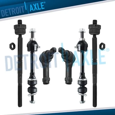 4WD Front Sway Bars Links Tie Rod Ends for 2006-2008 Ford F-150 Lincoln Mark LT - Image 1 of 4