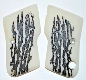 Beretta Jetfire 950 pistol grips faux stag plastic - Picture 1 of 5